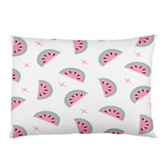 Seamless Background With Watermelon Slices Pillow Case (Two Sides)