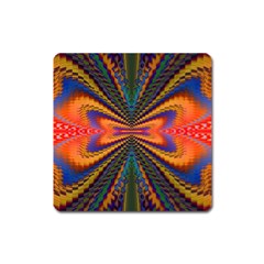 Casanova Abstract Art-colors Cool Druffix Flower Freaky Trippy Square Magnet by Ket1n9