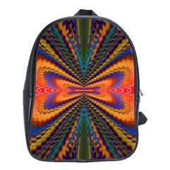 Casanova Abstract Art-colors Cool Druffix Flower Freaky Trippy School Bag (large) by Ket1n9