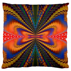 Casanova Abstract Art-colors Cool Druffix Flower Freaky Trippy Standard Premium Plush Fleece Cushion Case (one Side) by Ket1n9