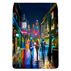 Abstract Vibrant Colour Cityscape Removable Flap Cover (l) by Ket1n9
