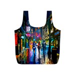 Abstract Vibrant Colour Cityscape Full Print Recycle Bag (S) Back