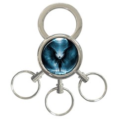 Rising Angel Fantasy 3-ring Key Chain by Ket1n9