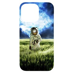 Astronaut Iphone 14 Pro Max Black Uv Print Case by Ket1n9