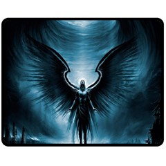 Rising Angel Fantasy Fleece Blanket (medium) by Ket1n9