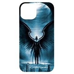 Rising Angel Fantasy Iphone 14 Black Uv Print Case by Ket1n9