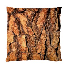 Bark Texture Wood Large Rough Red Wood Outside California Standard Cushion Case (two Sides) by Ket1n9