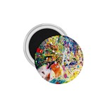 Multicolor Anime Colors Colorful 1.75  Magnets Front