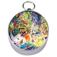 Multicolor Anime Colors Colorful Silver Compasses by Ket1n9