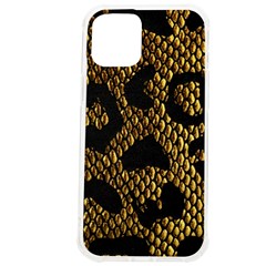 Metallic Snake Skin Pattern Iphone 12 Pro Max Tpu Uv Print Case by Ket1n9