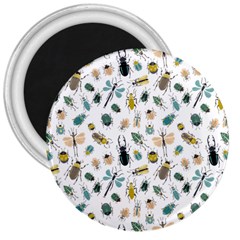 Insect Animal Pattern 3  Magnets by Ket1n9