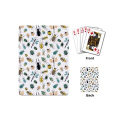 Insect Animal Pattern Playing Cards Single Design (mini) by Ket1n9