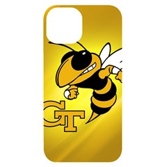 Georgia Institute Of Technology Ga Tech Iphone 14 Black Uv Print Case by Ket1n9