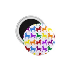 Colorful Horse Background Wallpaper 1 75  Magnets