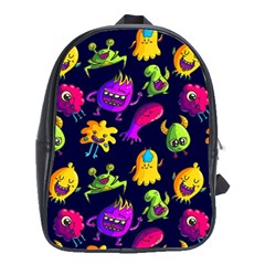 Space Patterns School Bag (xl) by Hannah976