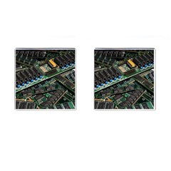 Computer Ram Tech - Cufflinks (square)