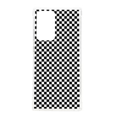 Black And White Checkerboard Background Board Checker Samsung Galaxy Note 20 Ultra Tpu Uv Case by Hannah976