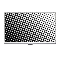 Background-wallpaper-texture-lines Dot Dots Black White Business Card Holder by Hannah976