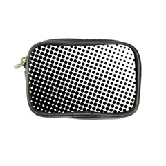 Background-wallpaper-texture-lines Dot Dots Black White Coin Purse by Hannah976