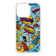 Comic Elements Colorful Seamless Pattern Iphone 13 Pro Tpu Uv Print Case by Hannah976