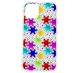 Snowflake Pattern Repeated Iphone 12 Pro Max Tpu Uv Print Case by Hannah976
