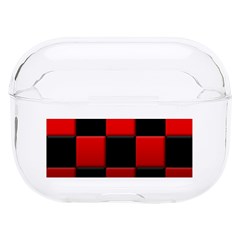 Black And Red Backgrounds- Hard Pc Airpods Pro Case