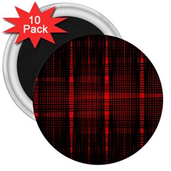 Black And Red Backgrounds 3  Magnets (10 Pack) 