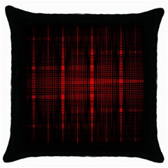 Black And Red Backgrounds Throw Pillow Case (black)