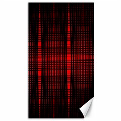 Black And Red Backgrounds Canvas 40  X 72  by Hannah976