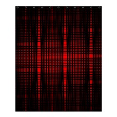 Black And Red Backgrounds Shower Curtain 60  X 72  (medium)  by Hannah976