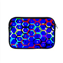 Blue Bee Hive Pattern Apple Macbook Pro 15  Zipper Case by Hannah976