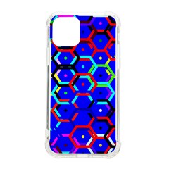 Blue Bee Hive Pattern Iphone 11 Pro 5 8 Inch Tpu Uv Print Case by Hannah976