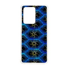 Blue Bee Hive Pattern Samsung Galaxy S20 Ultra 6 9 Inch Tpu Uv Case by Hannah976