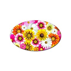 Flowers Blossom Bloom Nature Plant Sticker Oval (100 Pack)