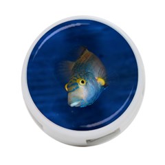 Fish Blue Animal Water Nature 4-port Usb Hub (two Sides) by Hannah976