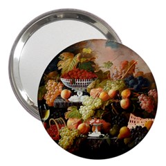 Abundance Of Fruit Severin Roesen 3  Handbag Mirrors by Hannah976