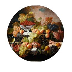 Abundance Of Fruit Severin Roesen Mini Round Pill Box (pack Of 5) by Hannah976