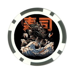 Sushi Dragon Japanese Poker Chip Card Guard by Bedest