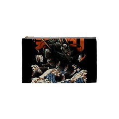 Sushi Dragon Japanese Cosmetic Bag (small) by Bedest