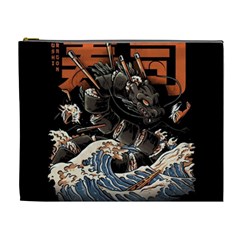 Sushi Dragon Japanese Cosmetic Bag (xl) by Bedest