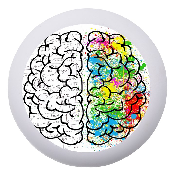 Brain Mind Psychology Idea Drawing Dento Box with Mirror