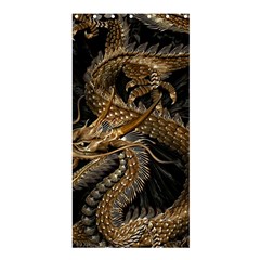 Fantasy Dragon Pentagram Shower Curtain 36  X 72  (stall) 