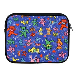 Grateful Dead Bears Pattern Apple Ipad 2/3/4 Zipper Cases