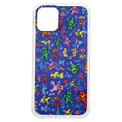 Grateful Dead Bears Pattern Iphone 12 Mini Tpu Uv Print Case	 by Cendanart