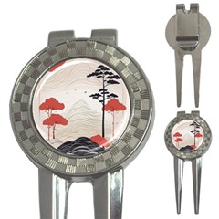 Japanese Nature Spring Garden 3-in-1 Golf Divots