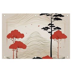 Japanese Nature Spring Garden Banner And Sign 6  X 4  by Ndabl3x
