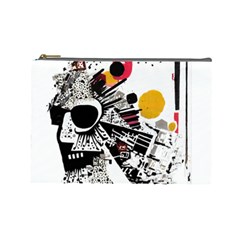 You Wanna Know The Real Me? Cosmetic Bag (large) by essentialimage