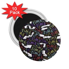 Mental Emojis Emoticons Icons 2 25  Magnets (10 Pack)  by Paksenen