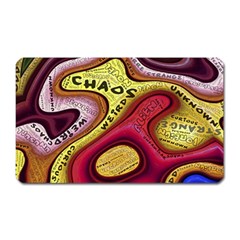 Chaos Unknown Unfamiliar Strange Magnet (Rectangular)