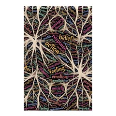 Mental Human Experience Mindset Pattern Shower Curtain 48  X 72  (small)  by Paksenen